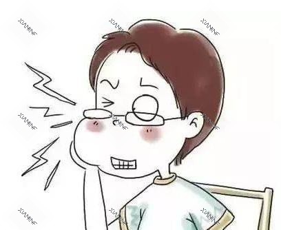 牙齿疼痛的漫画图.jpg